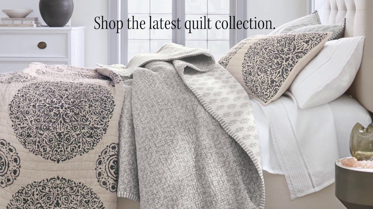 The Art Of The Garnet Hill Quilt in Garnet Hill Bedspreads